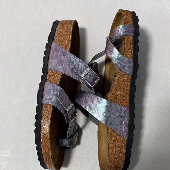 Birkenstock Mayari Birko-flor Iridescent Sandals Size 37 Regular - Picture 4 of 8
